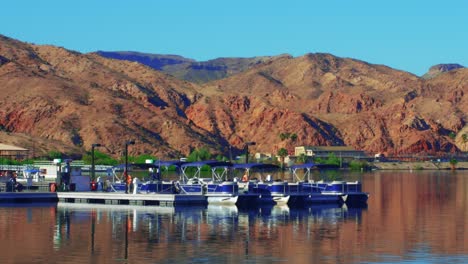 Puerto-Deportivo-De-Willow-Beach-En-El-Norte-De-Arizona