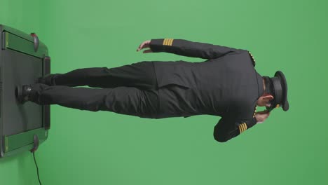 트레드밀에서 는 조종사 녹색 화면