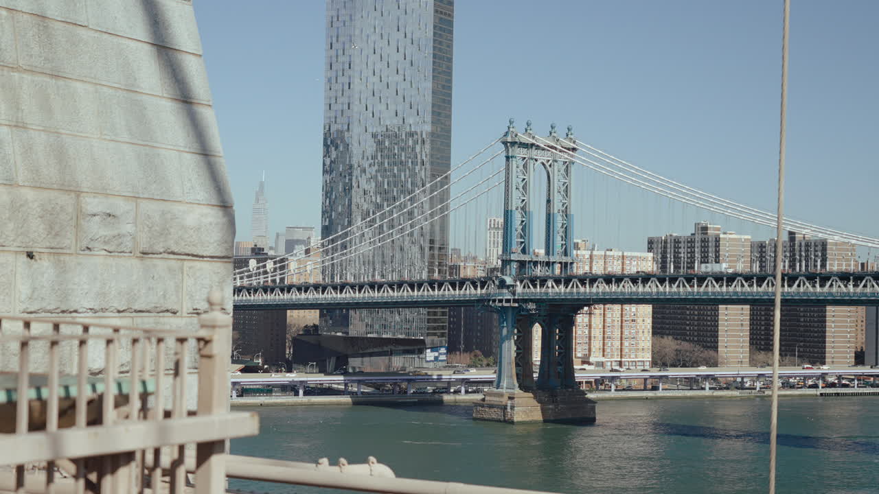 New York City Skyline with Brooklyn Bridge