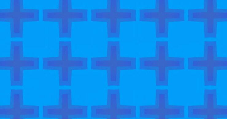 Kaleidoscopic shapes moving hypnotically on purple background