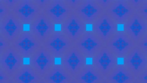Kaleidoscopic-shapes-moving-hypnotically-on-purple-background