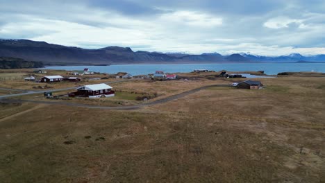 Rural-roads-of-Heimaey-seen-from-drone-in-Iceland