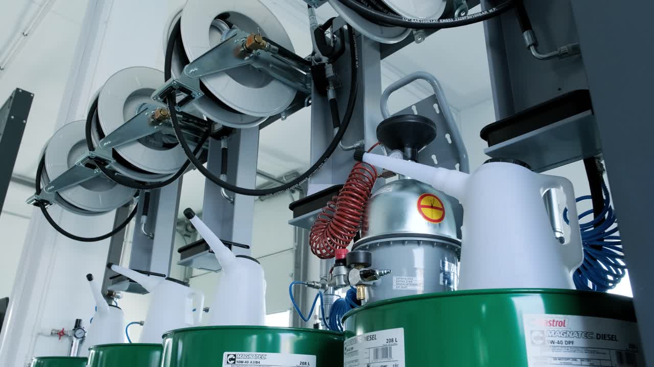 equipos industriales de distribución y mantenimiento de aceites
