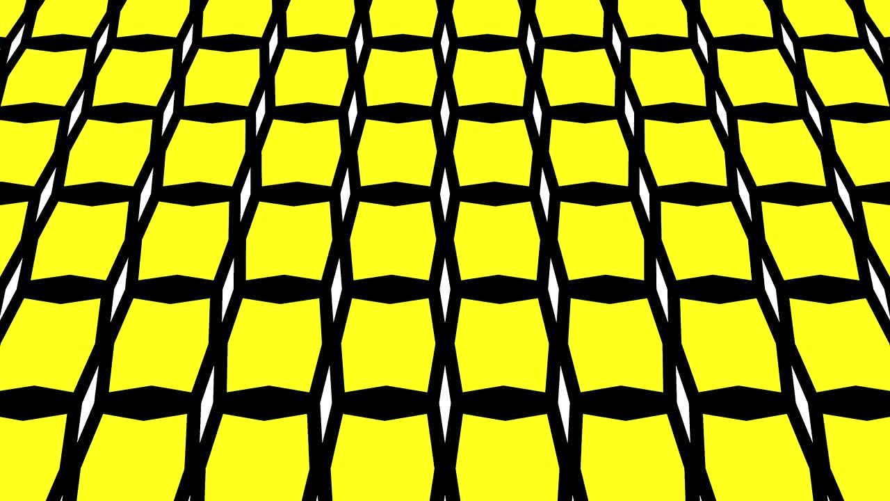 patrón de video gráfico con figuras geométricas que se inclina hacia arriba y se mueve.