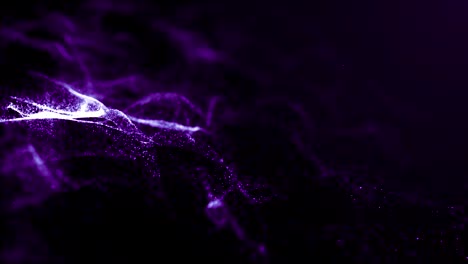 partículas de polvo abstracto luz bokeh títulos de movimiento bucle de fondo cinematográfico