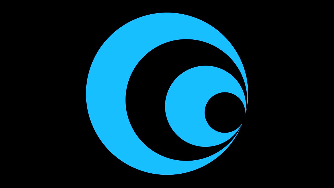 modelo de video 4k con efecto estroboscópico e hipnótico, en formato de video 16: 9.