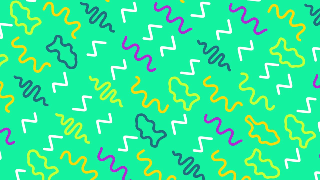 fondo de bucle de zigzag moderno mínimo