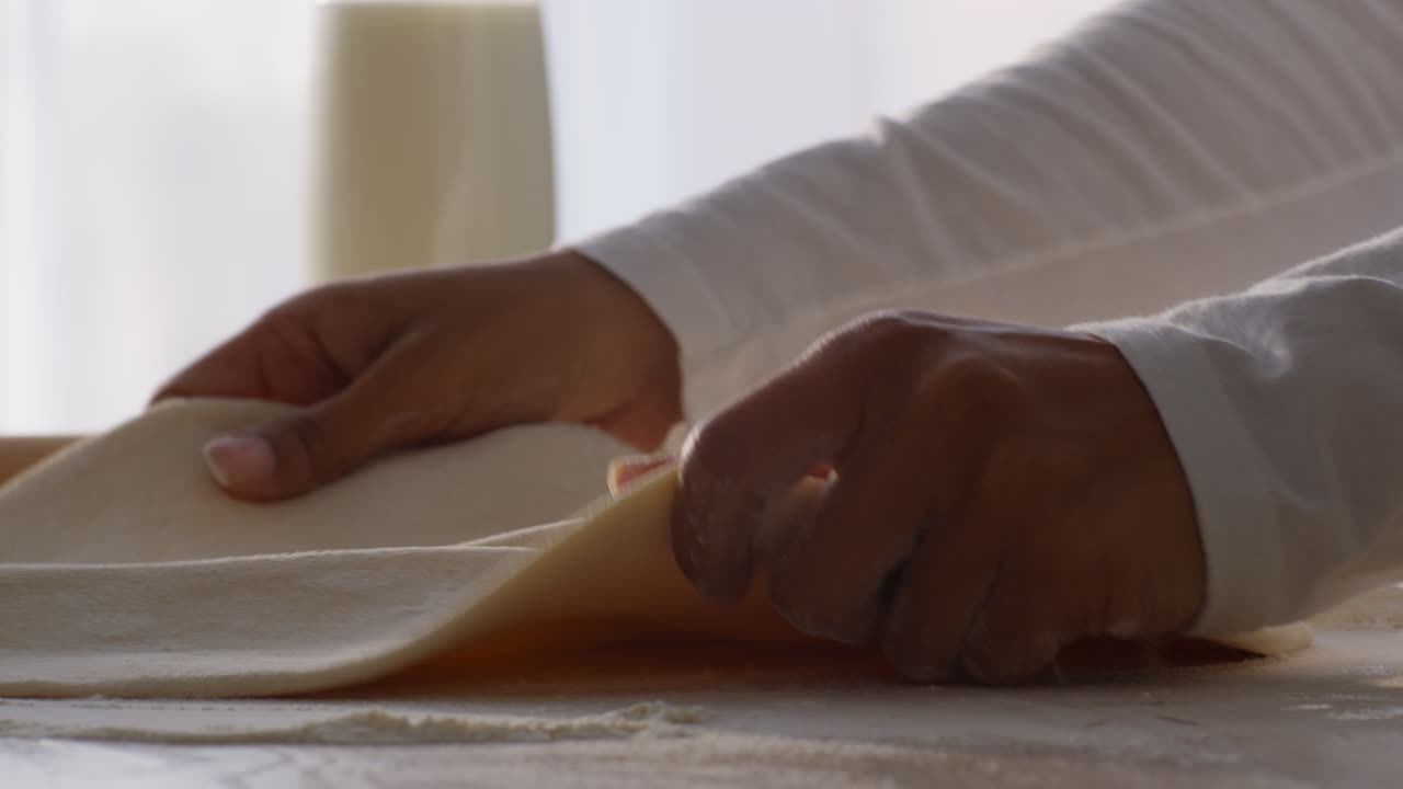 Rolling out Dough