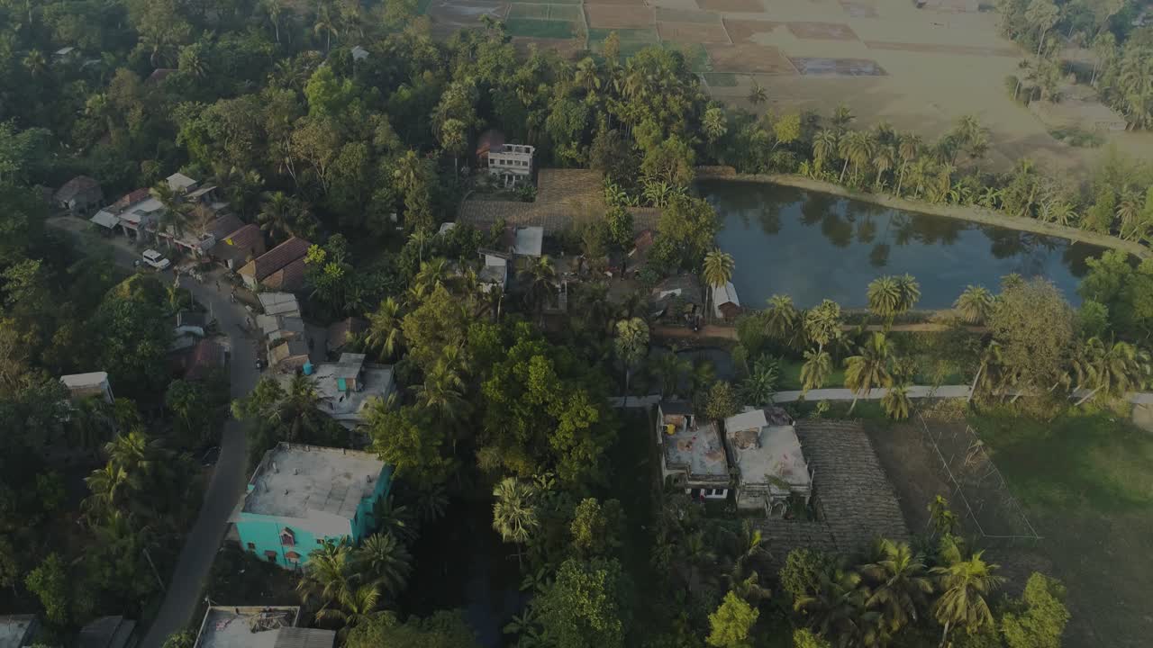 un pueblo remoto de bengala occidental en la india