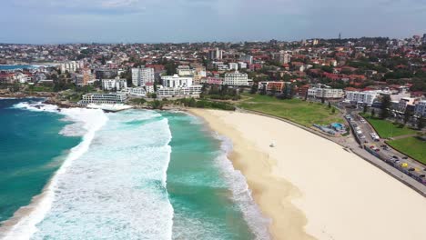 bondi beach closure - pandemic empty beach part two