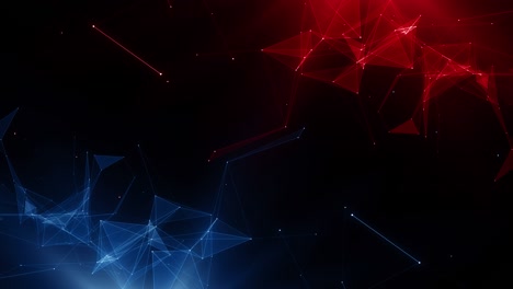 플렉서스 추상 네트워크 제목 기술 과학 배경 루프