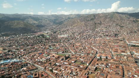 秘魯庫斯科 (cusco) 的高處景色