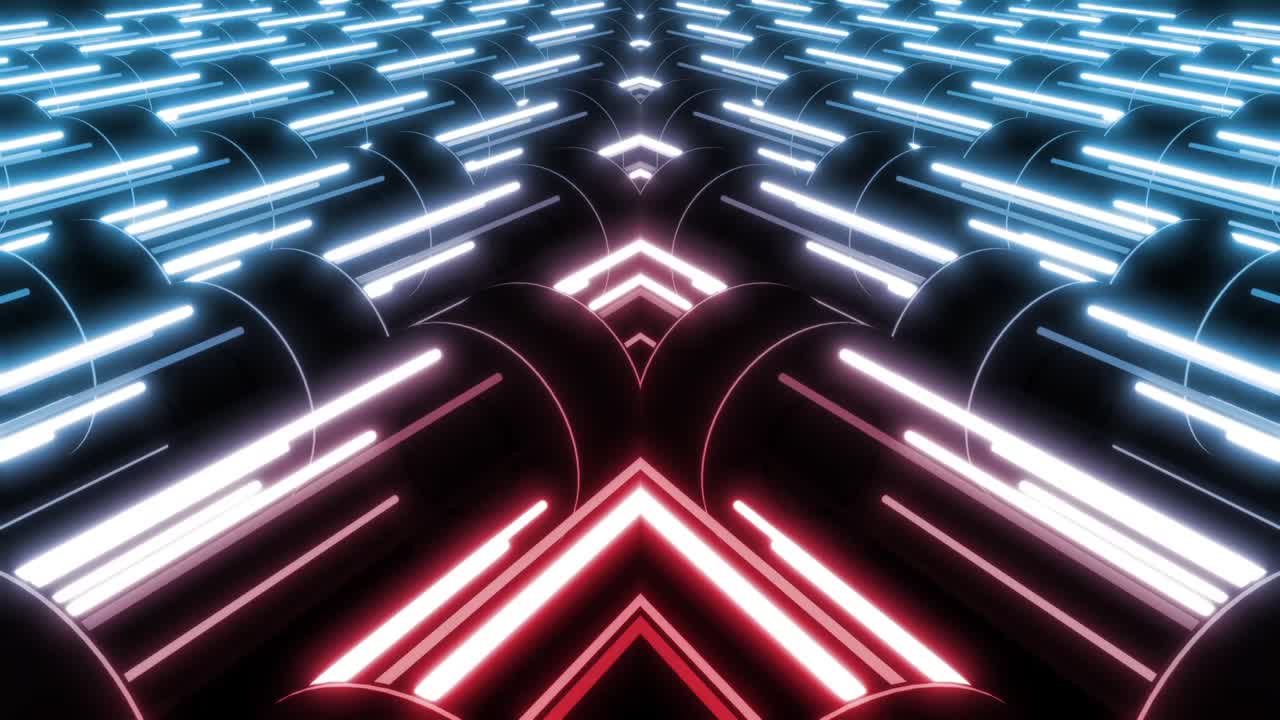 patrón abstracto geométrico de neón