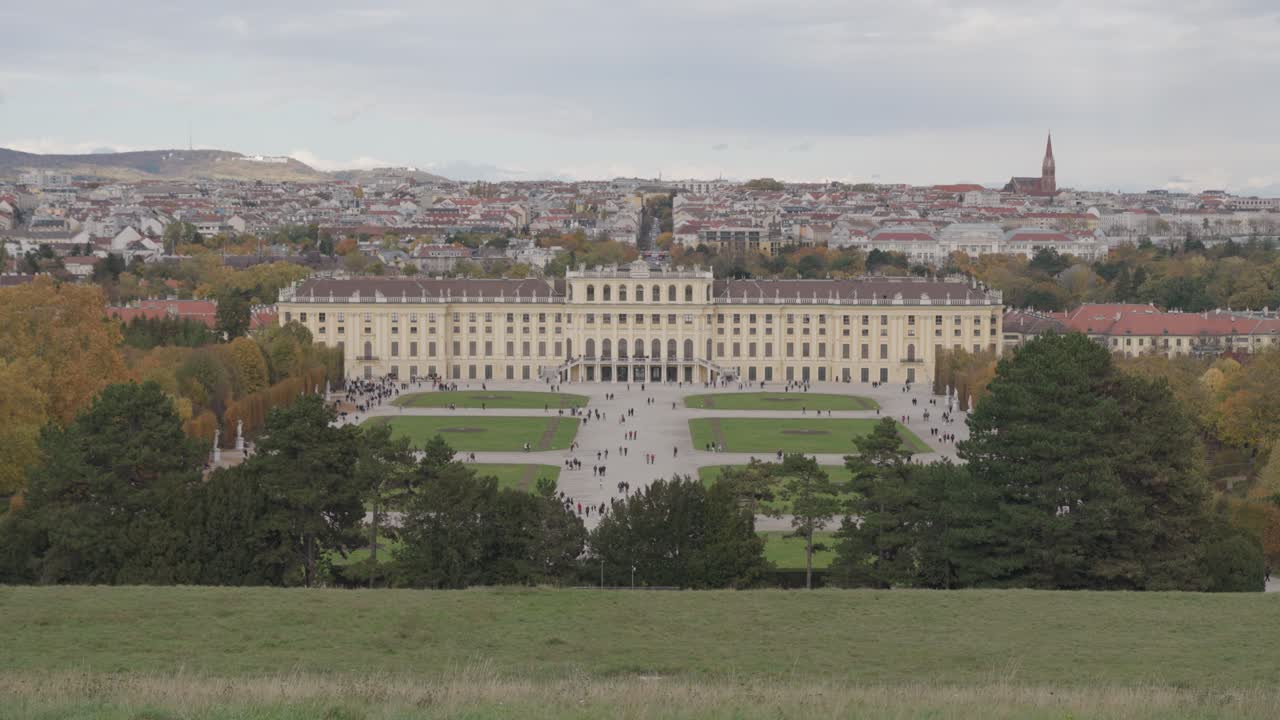 Schönbrunn Palace in Vienna, Austria