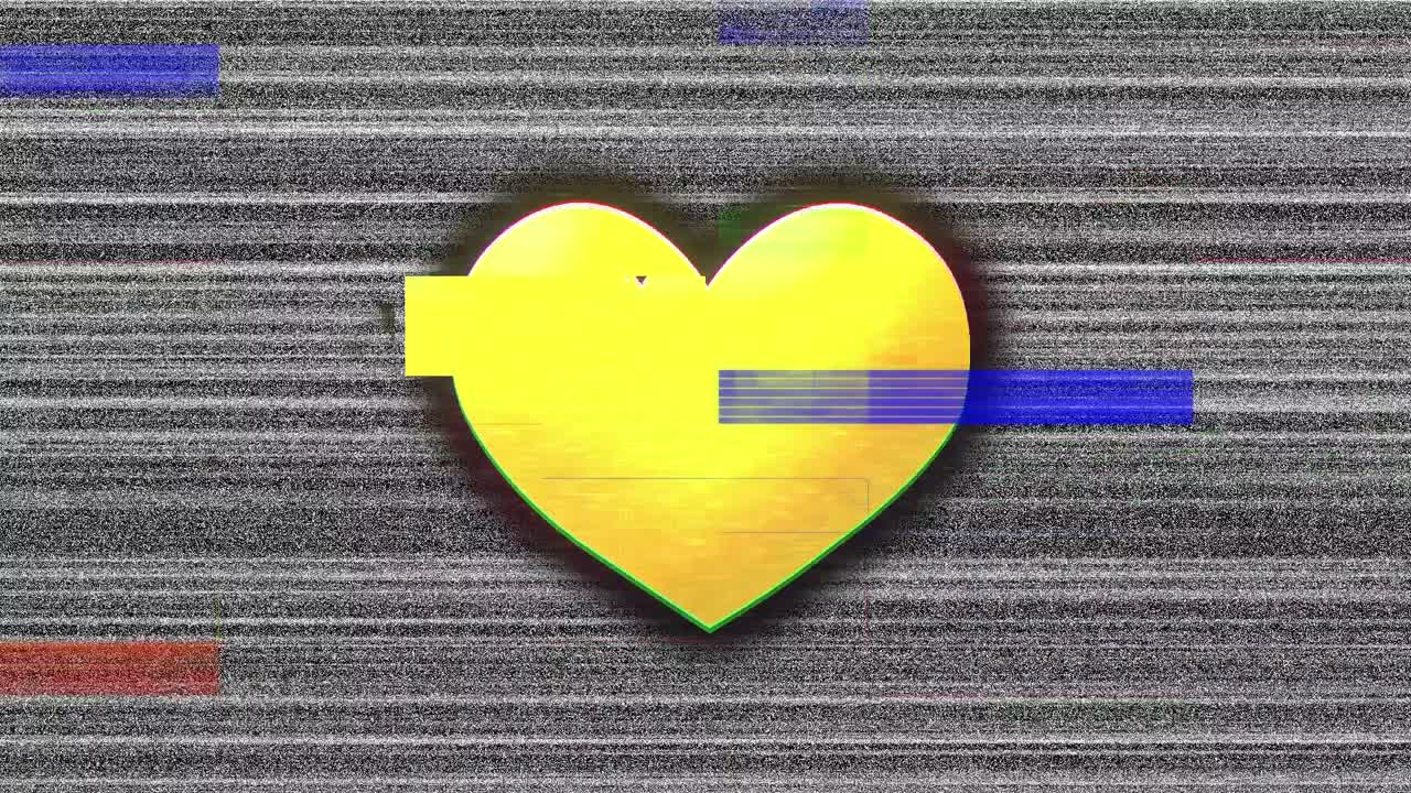 이모티콘 깨진 심장