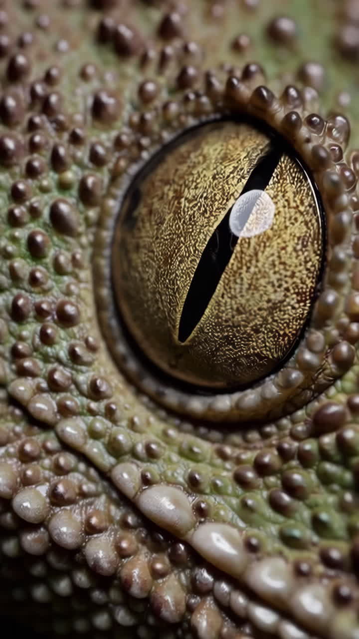 Close-up of a Gecko's Eye