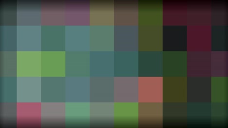 multicolor background of pixels in motion