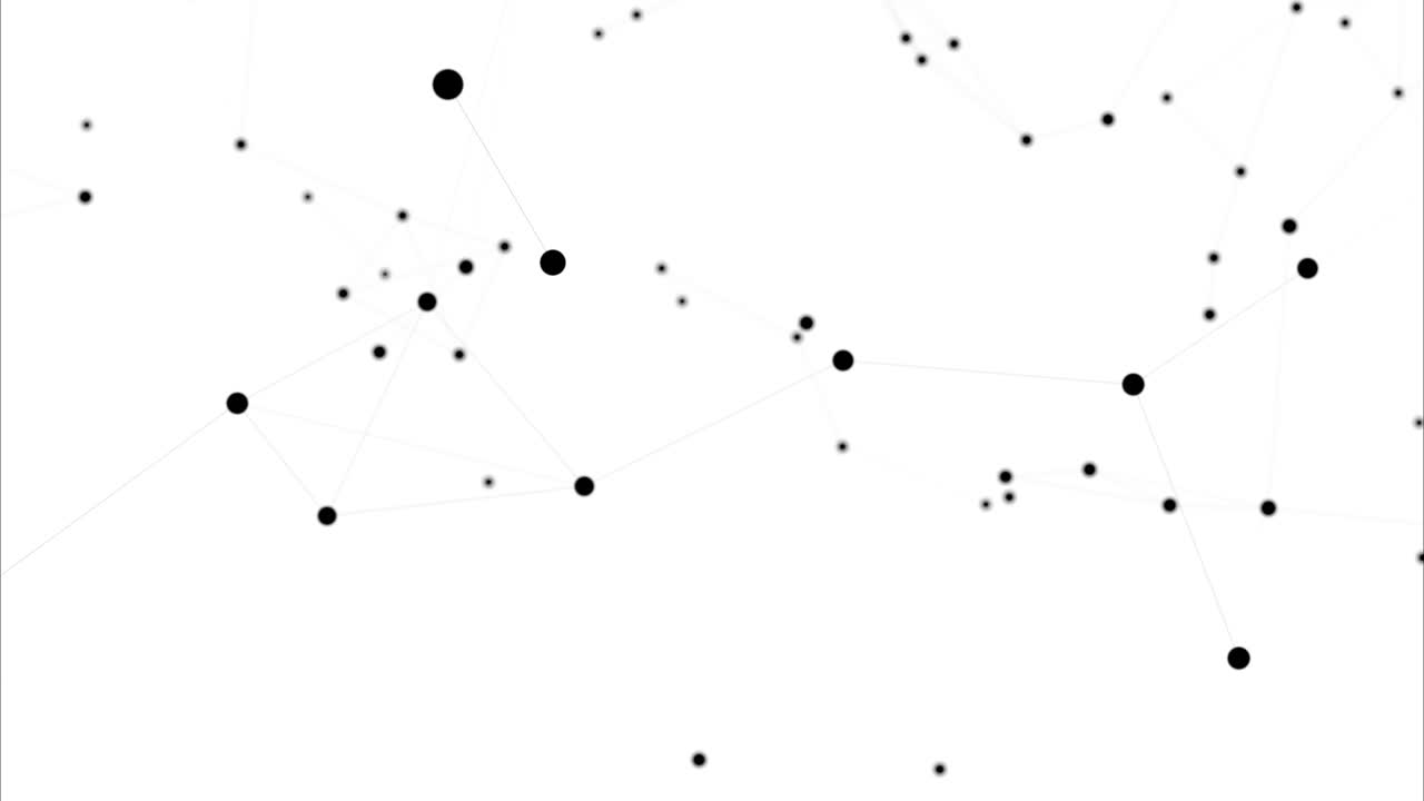 animación de red en blanco