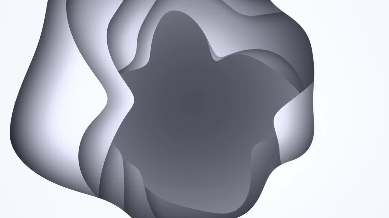 curvas onduladas blancas abstractas.