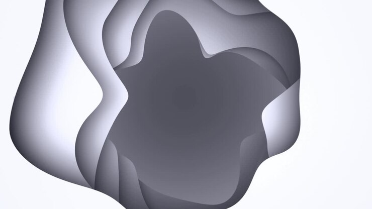 Abstract white undulating curves.
