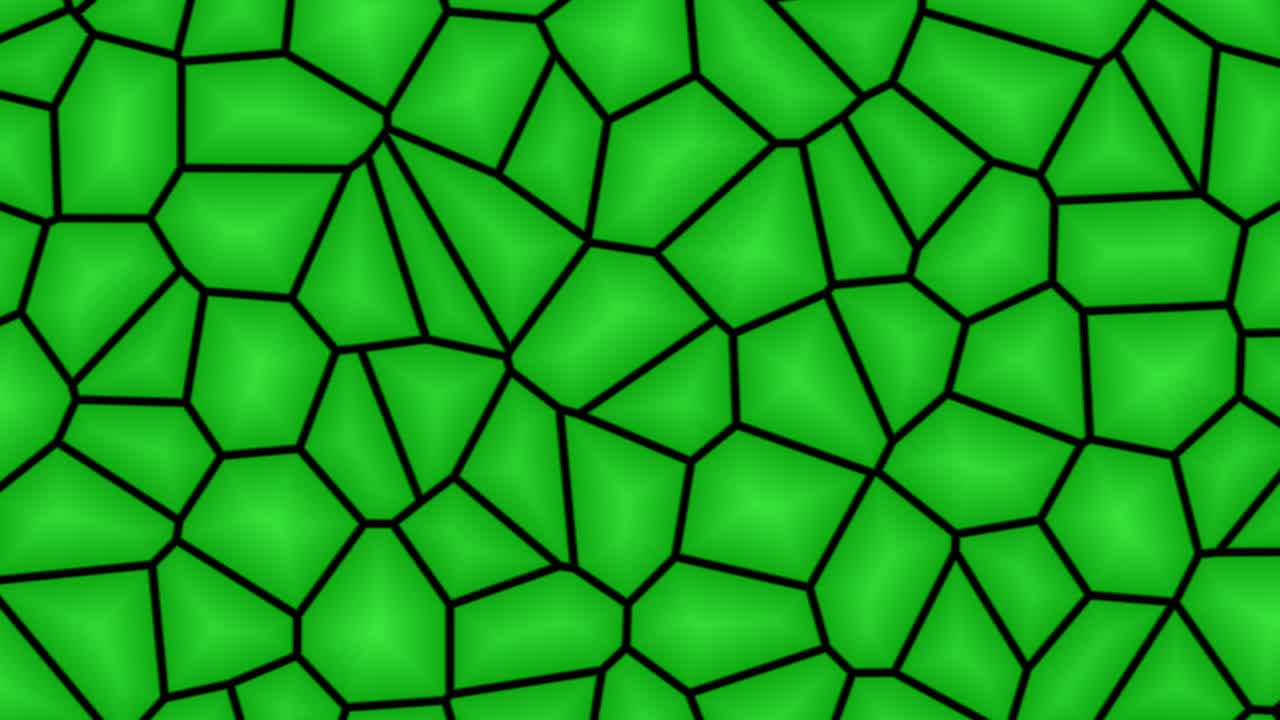 Digital grid pattern green screen motion graphics