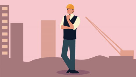 arquitecto profesional en animación de edificios