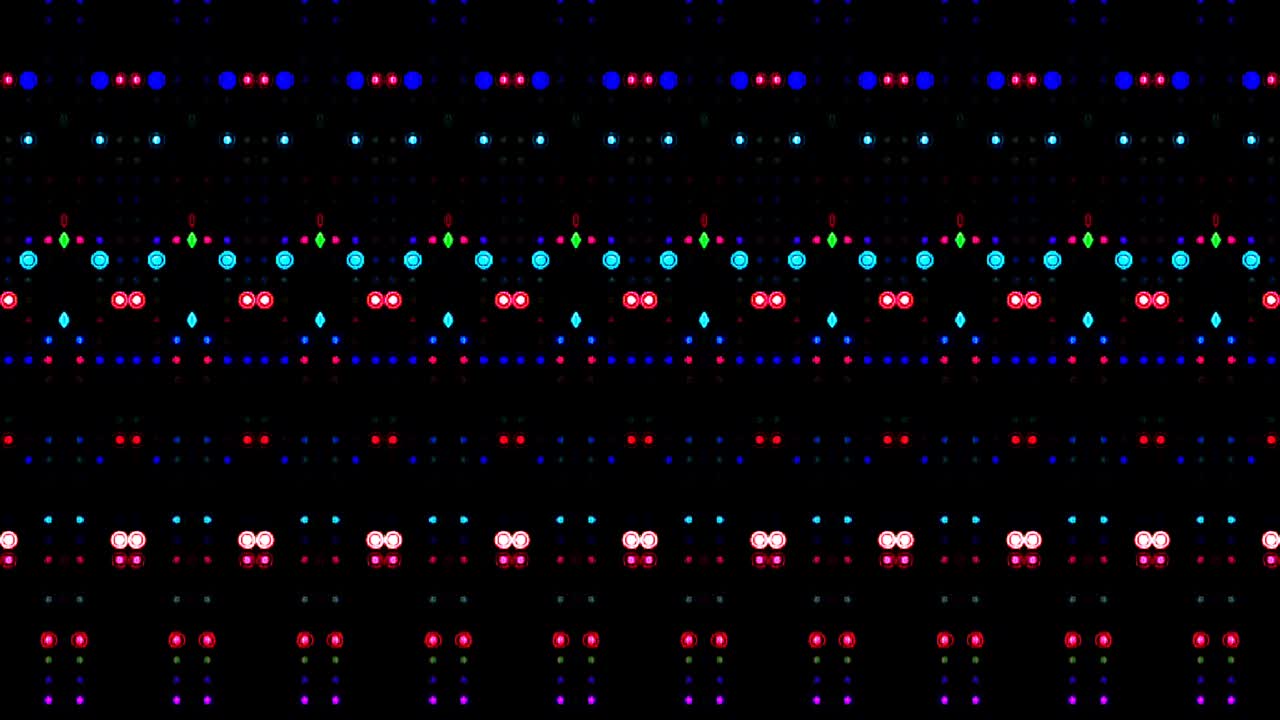 videos that glow, shine brightly that regulate subtle movements with colorful stripes