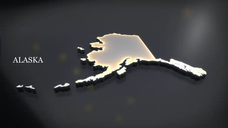 3d animated map of alaska