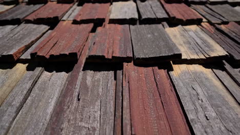 weathered wooden planks