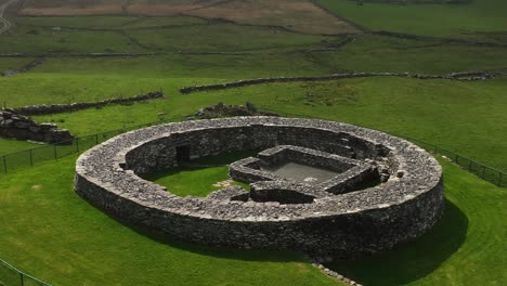 loher ringfort, kerry, ireland, march 2022