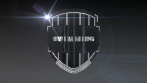 swimming - chrome