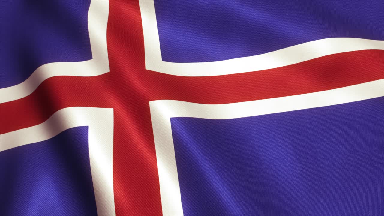 아이슬란드 발 비디오 루프 - 4k