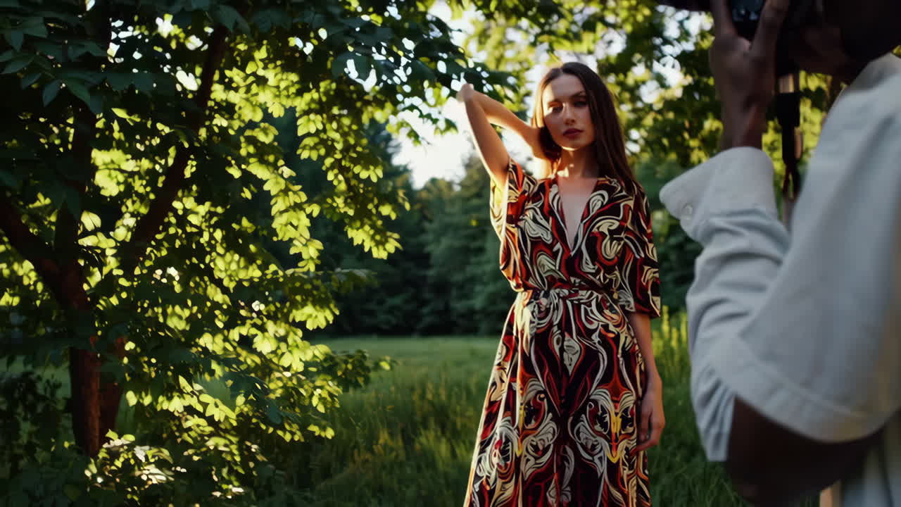 Fashion Photography Session in Nature