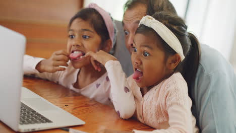 Children-or-kids-pulling-silly-faces