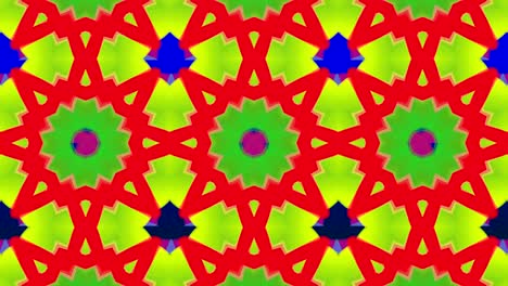 animación de formas abstractas que se mueven en movimiento hipnótico contra un fondo azul