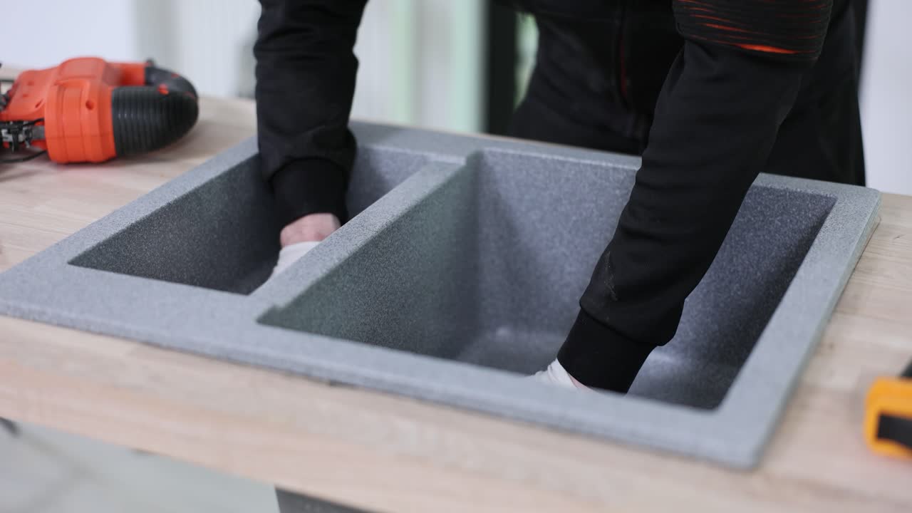 Installing a Kitchen Sink