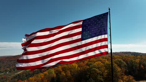 Bandera-De-Los-Estados-Unidos-De-América-En-Cámara-Lenta-Ondeando-Al-Viento