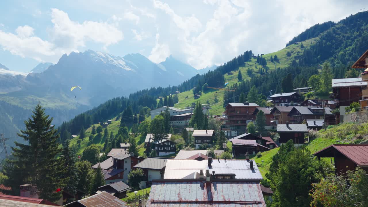 Hineres Lauterbrunnen-dalen og landsbyer i Sveits