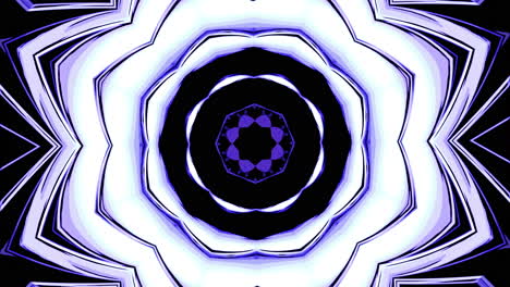 abstract purple and blue mandala design