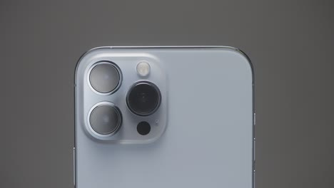 close-up of an iphone camera module