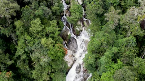 beautiful waterfall in pahang, malaysia