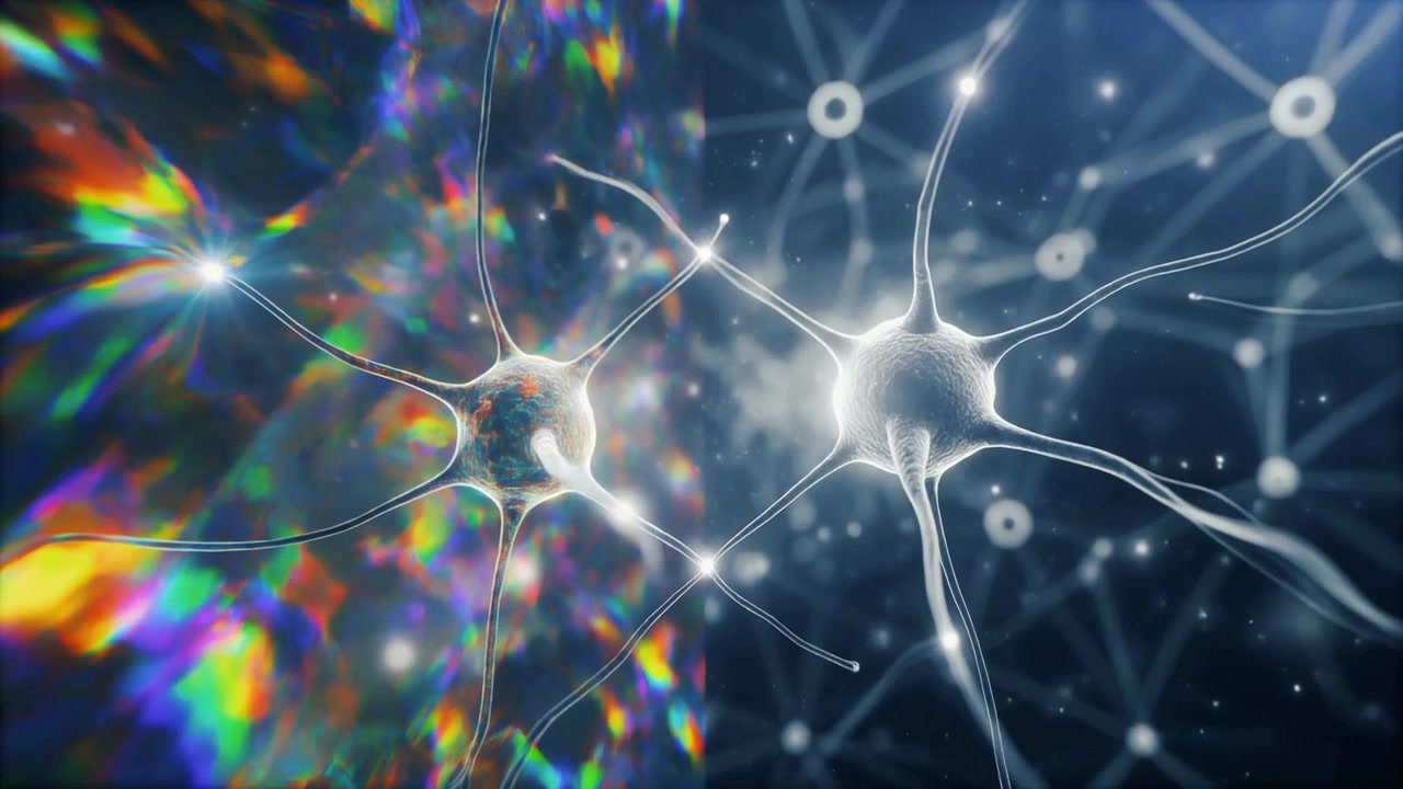 Abstract Visualization of Neural Network Connections and Synaptic Activity