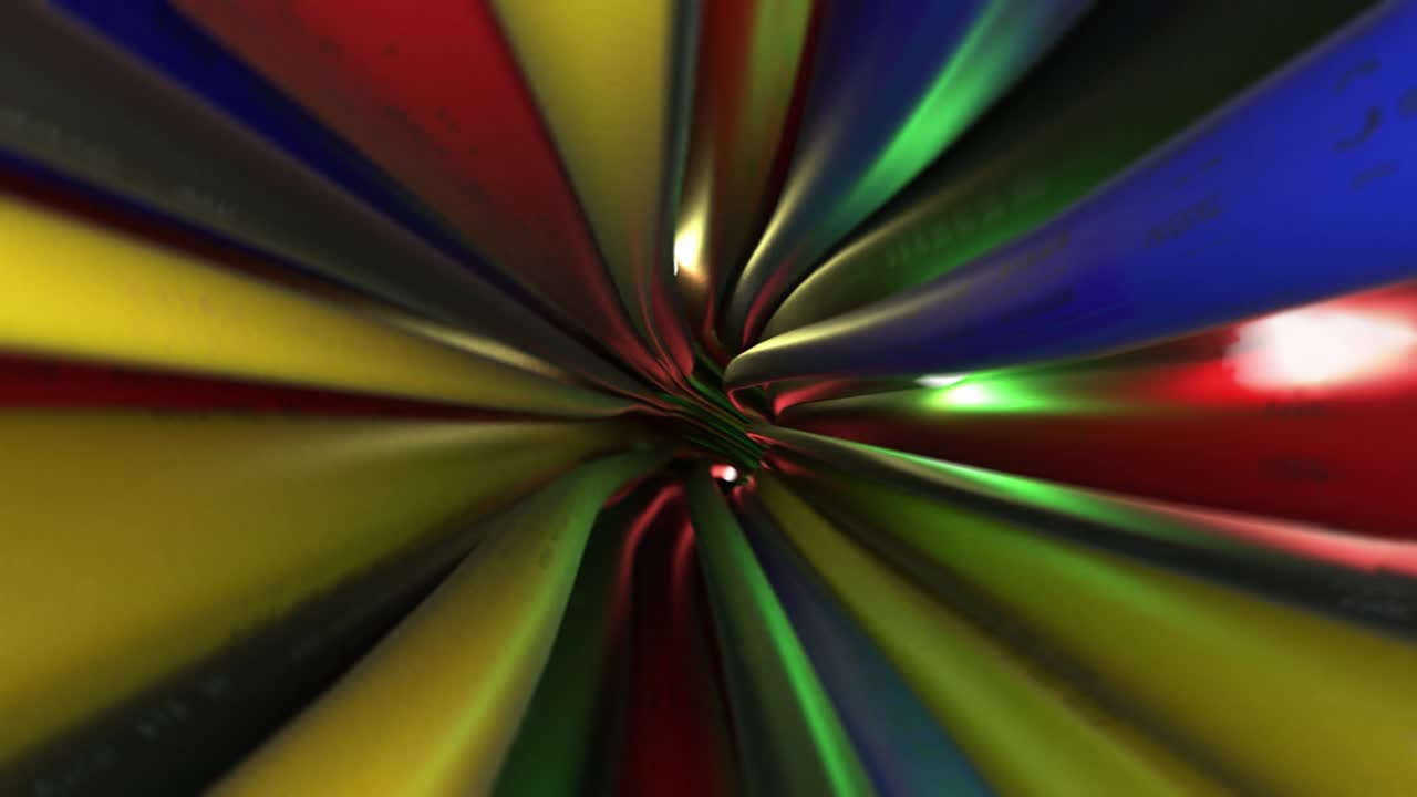 cables binarios viajan a través de datos internet energía circuito eléctrico fibra 4k