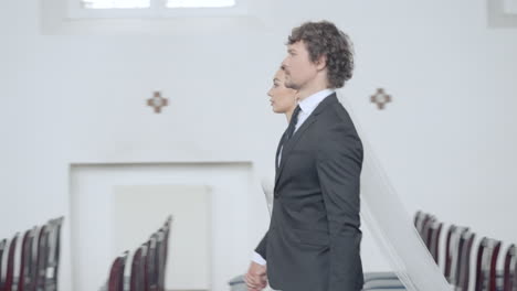 wedding ceremony in church