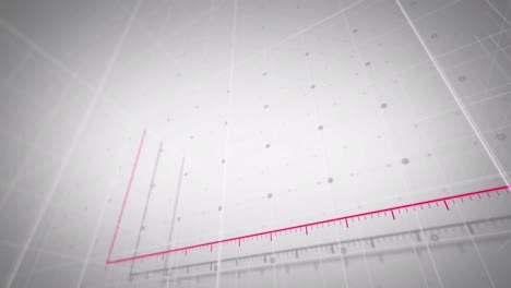 animación de flecha en gráfico con texto en rectángulos y aviones volando alrededor del mundo