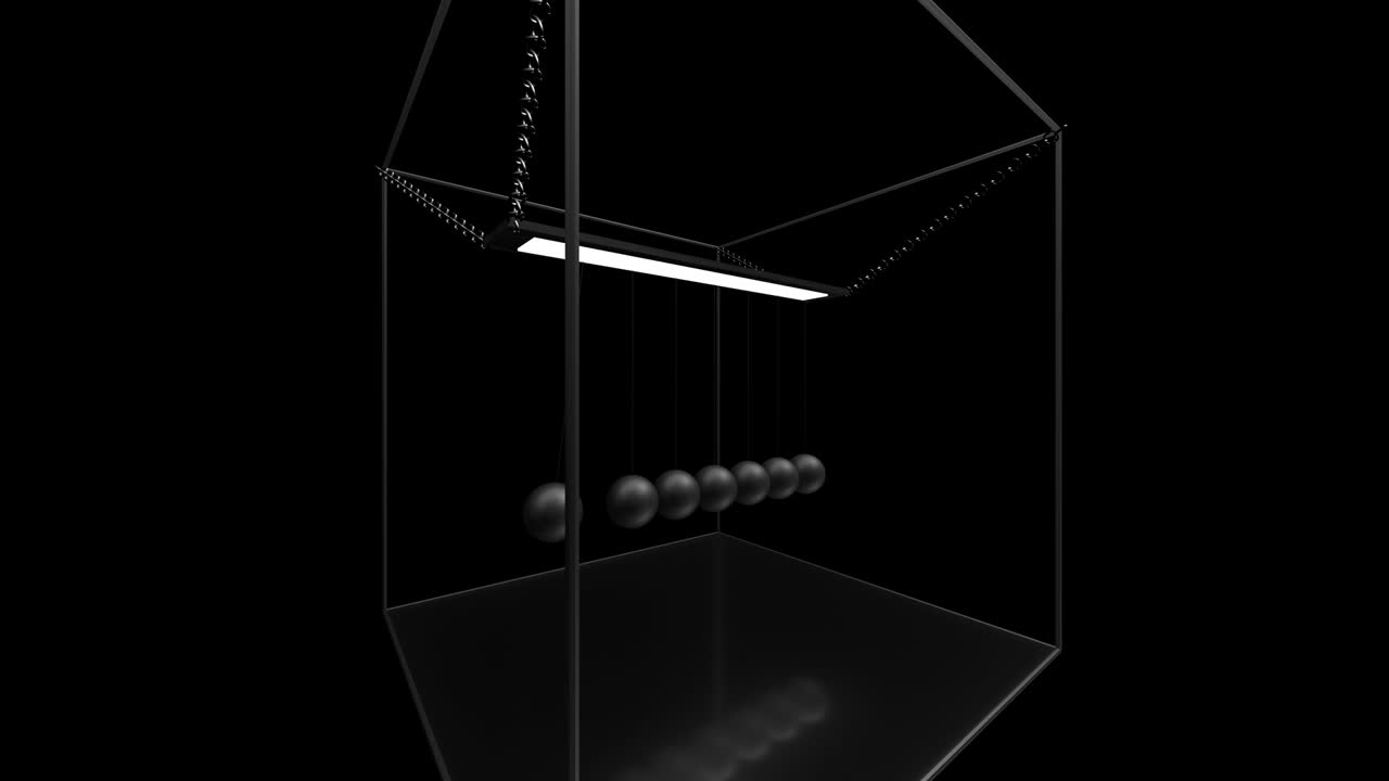 черный фон с колесом баланса в движении.