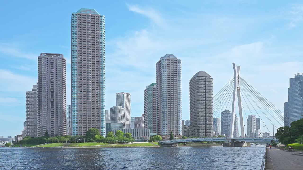 수미다가와 강 도쿄, 레저 보트, 쓰쿠다 만 지역