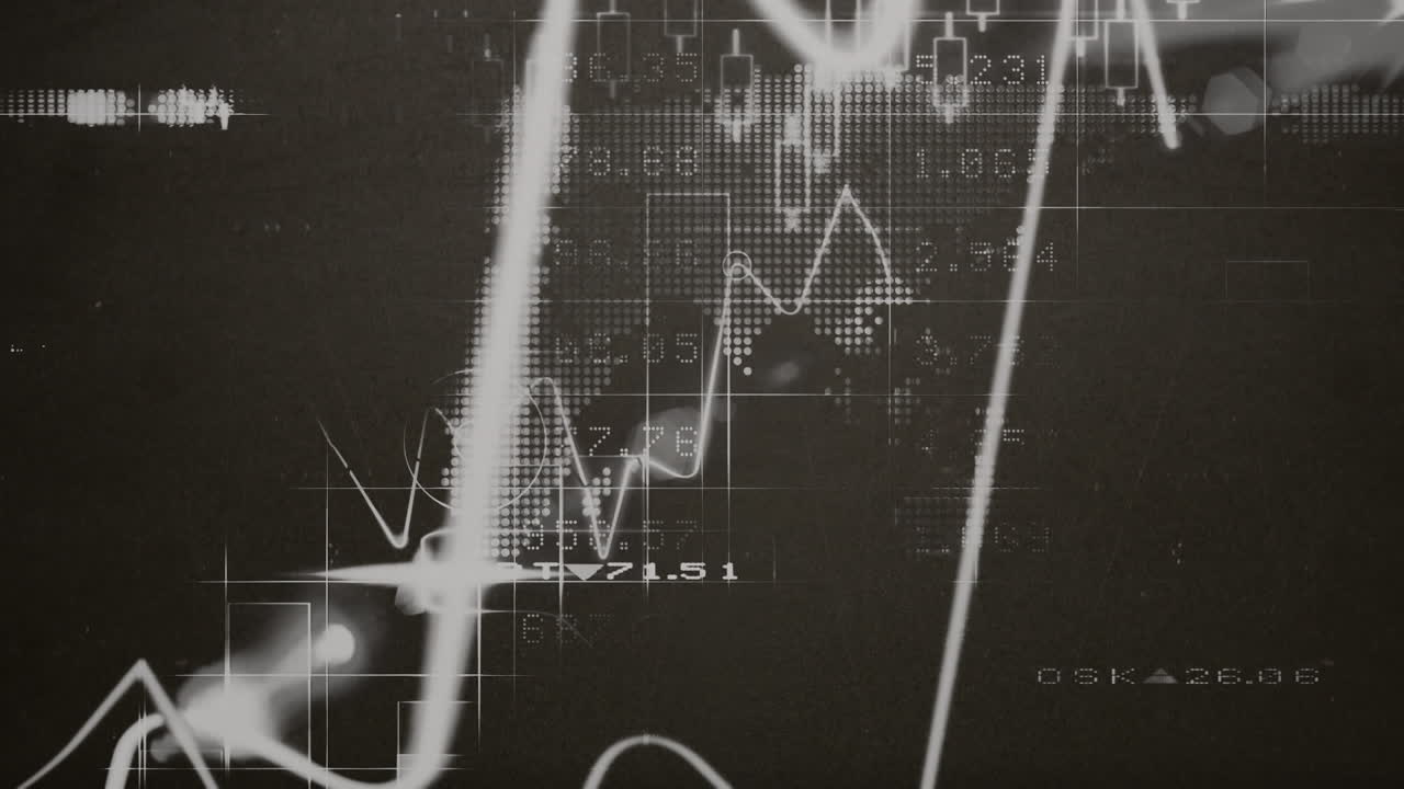 animación de las estadísticas sobre el mapa del mundo sobre fondo negro