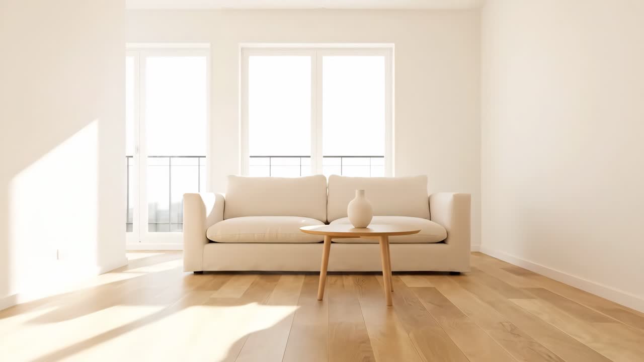 미니멀리즘 리빙 인테리어 디자인