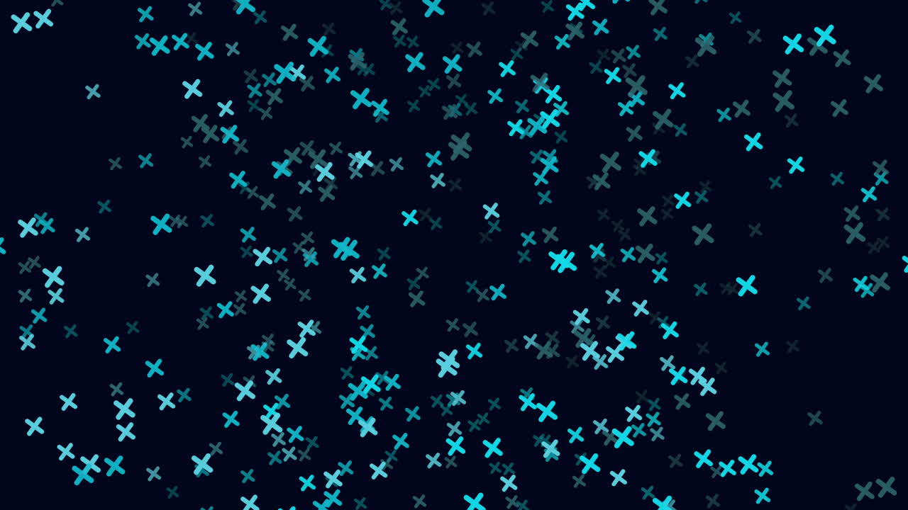 cruz punteada azul en negro diseño versátil para múltiples usos